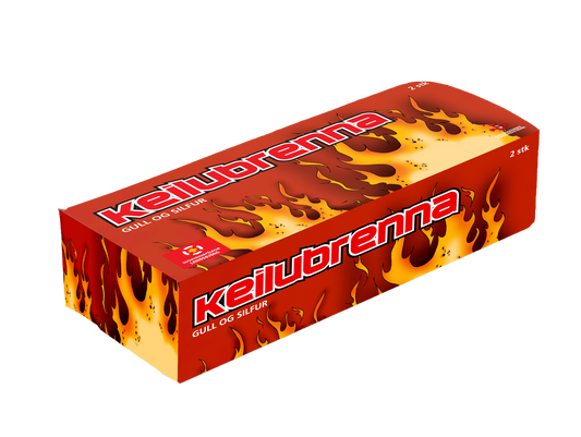 Keilubrennur - 2 í kassa