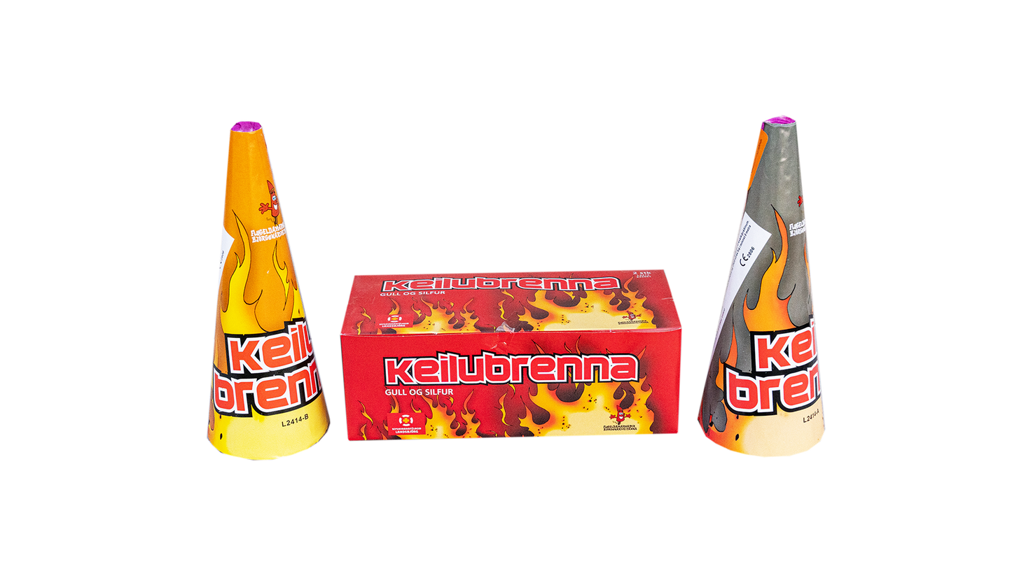 Keilubrennur - 2 í kassa